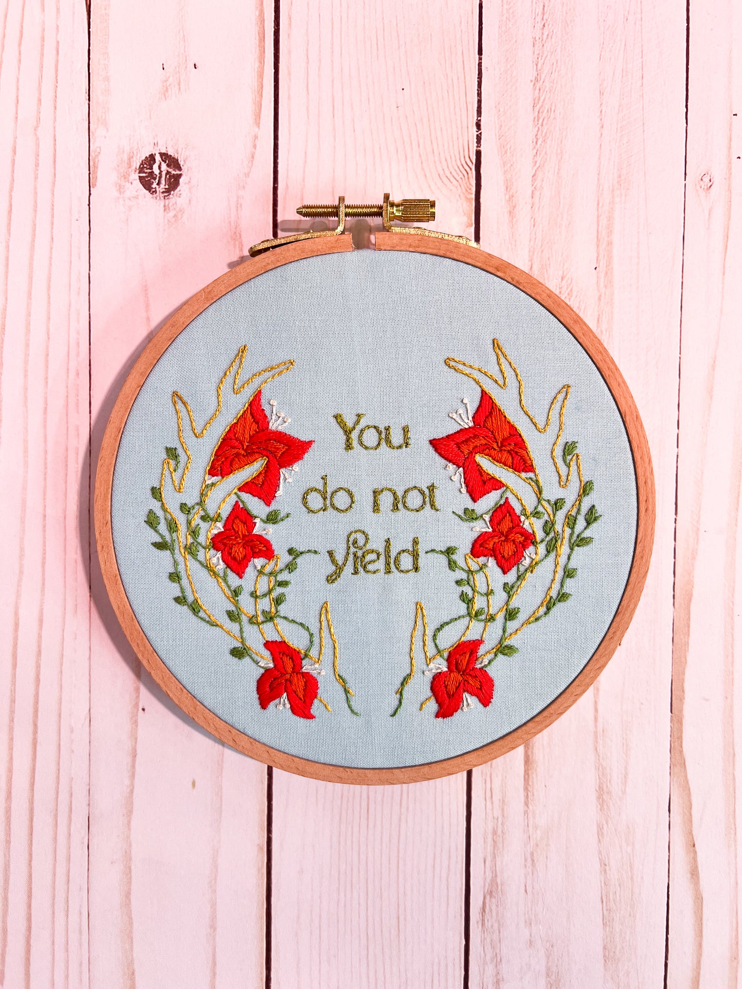 Throne Of Glass Inspired Beginner Embroidery Pattern