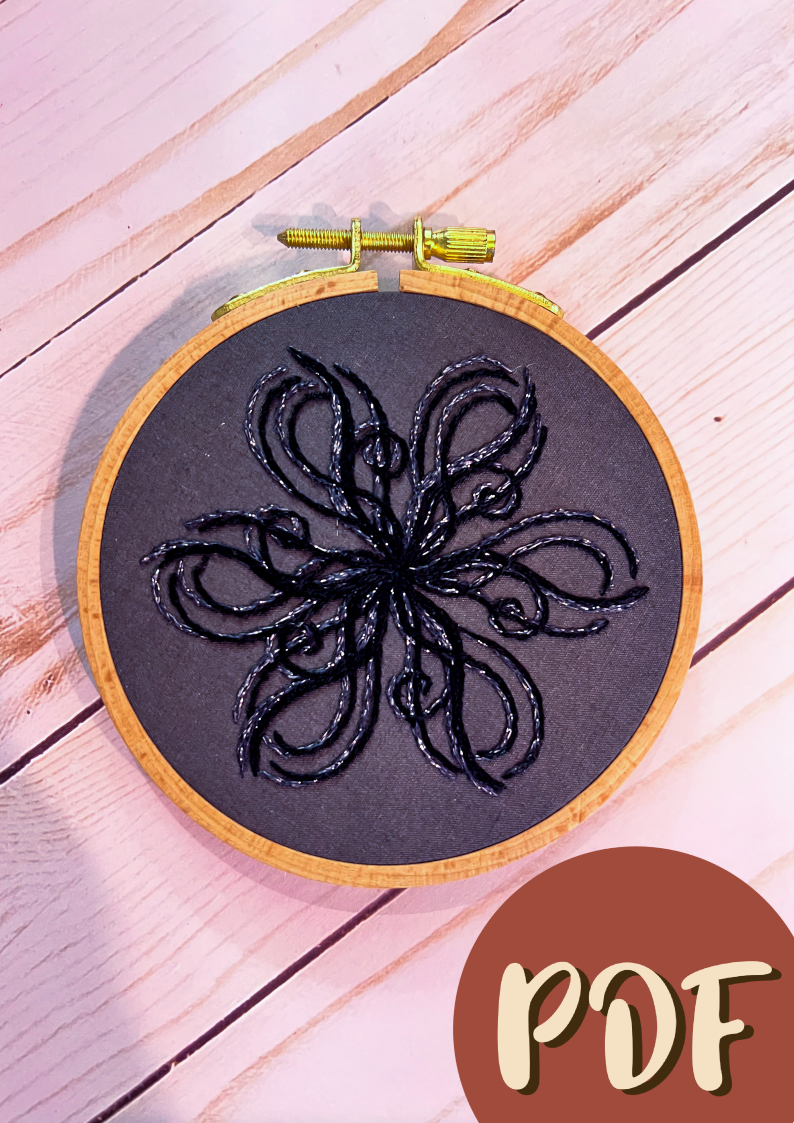 Stormlight Archive Inspired Pattern Embroidery Pattern