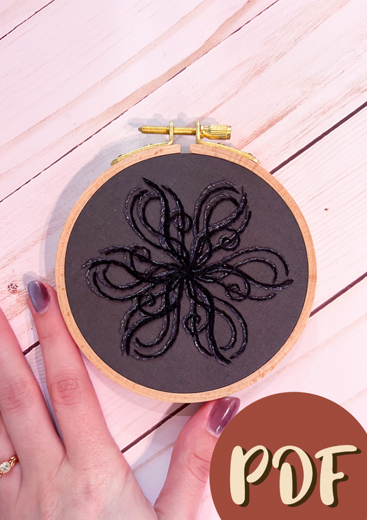 Stormlight Archive Inspired Pattern Embroidery Pattern