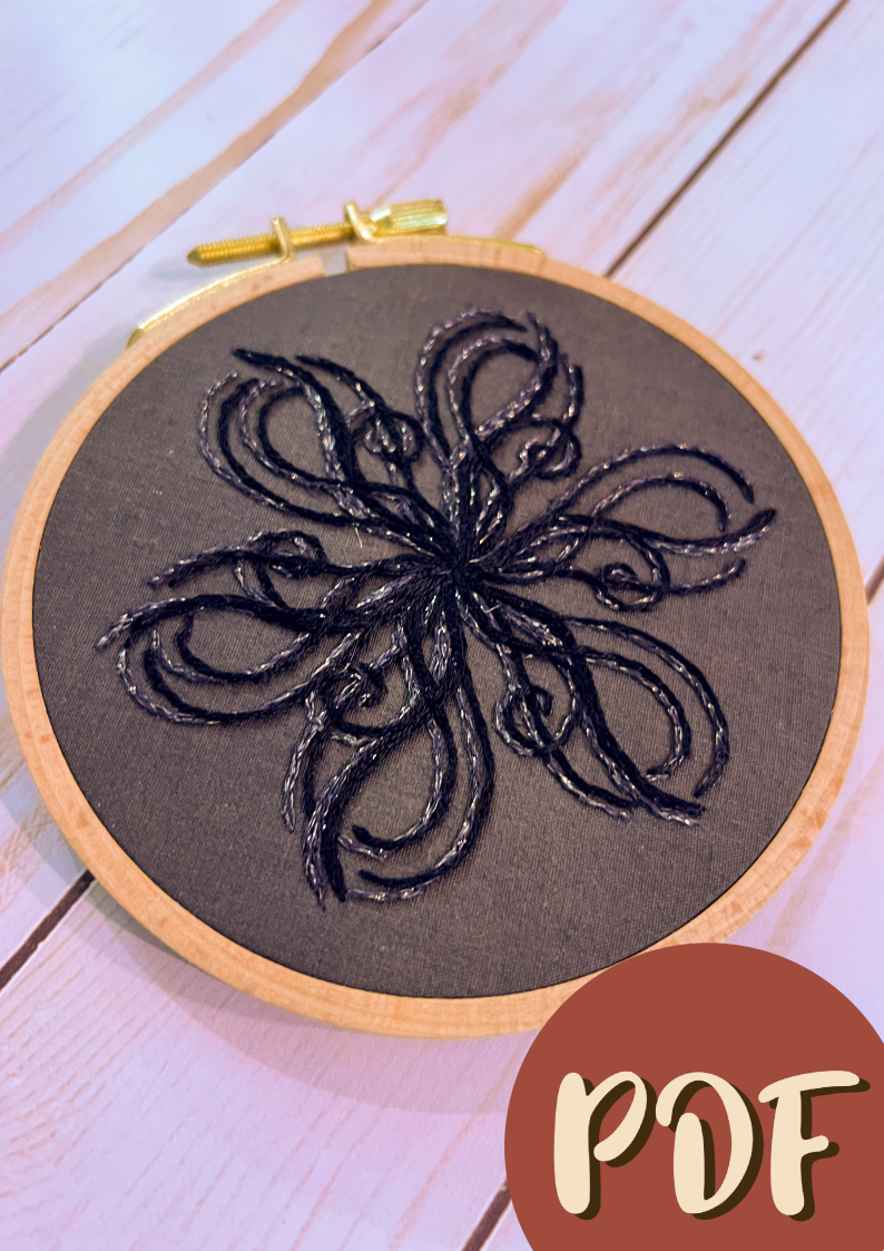 Stormlight Archive Inspired Pattern Embroidery Pattern