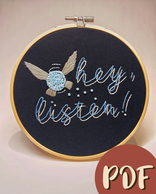 Hey Listen Navi 6 inch Pattern