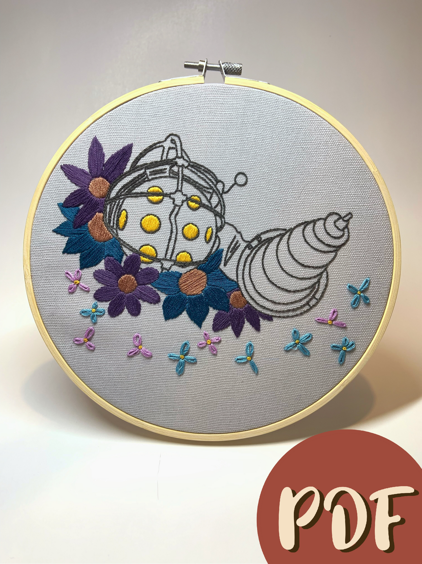 Bioshock Big Daddy 8 Inch Pattern