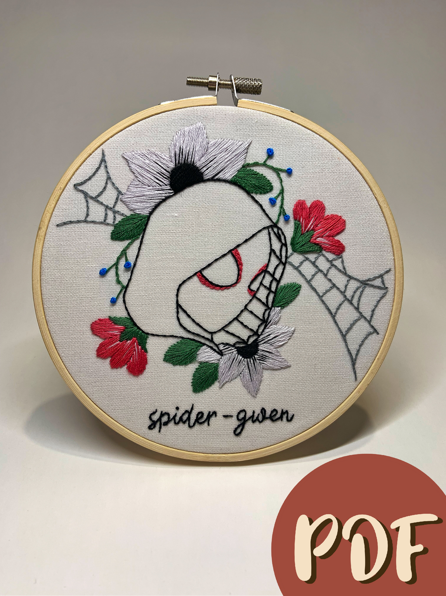 Spider- Gwen 6 Inch Pattern