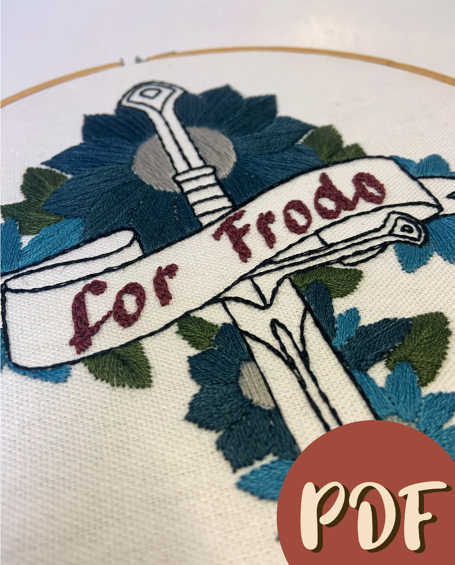 Lord of The Rings For Frodo 8 Inch Pattern