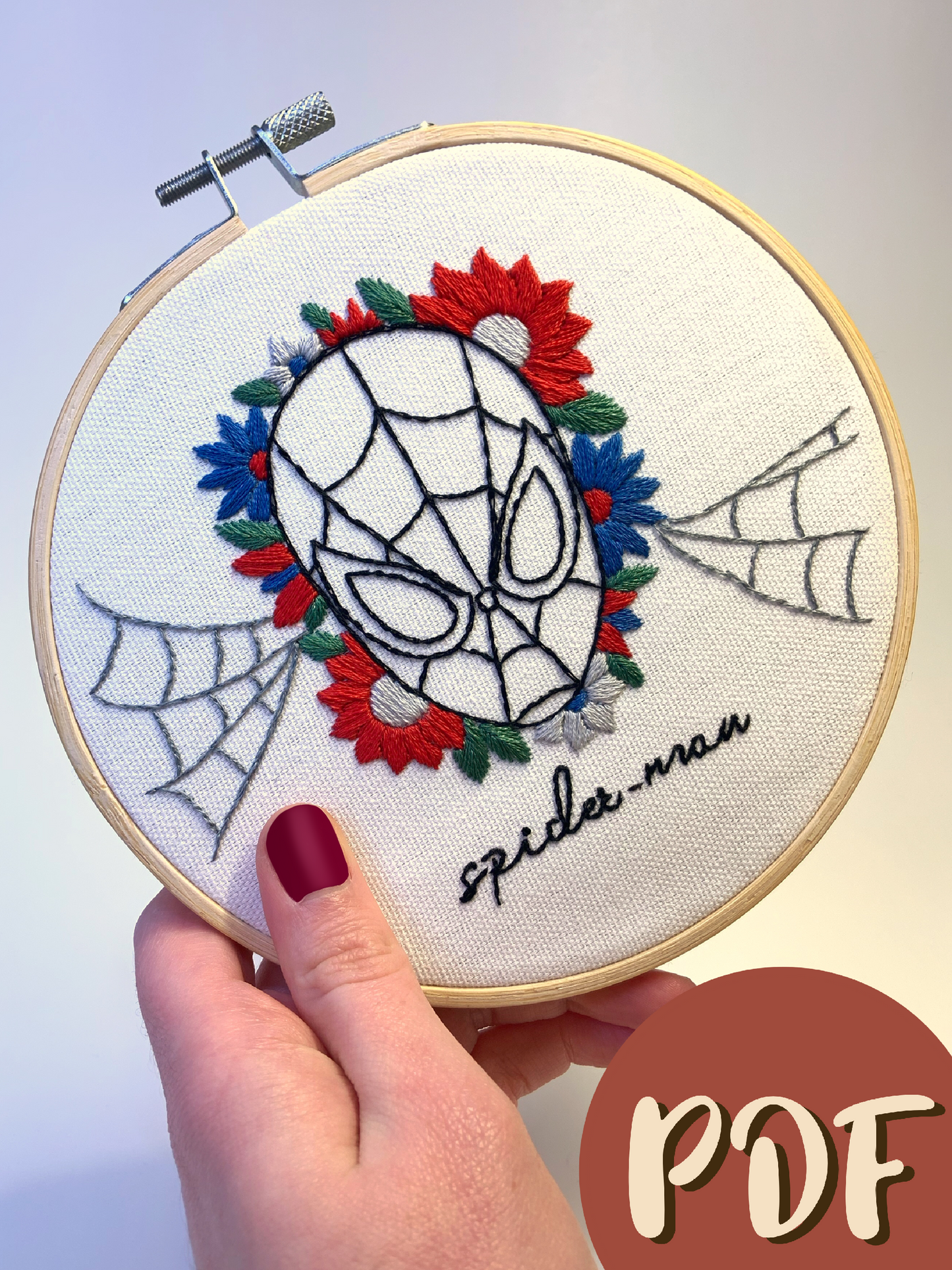 Spider-Man 6 Inch Pattern