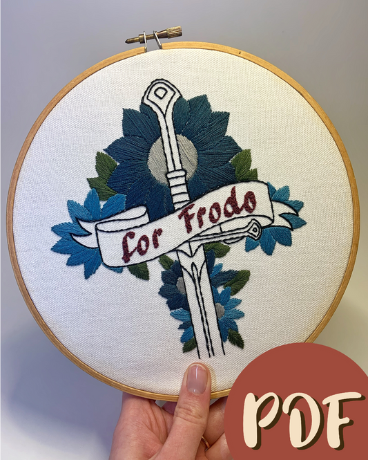 Lord of The Rings For Frodo 8 Inch Pattern