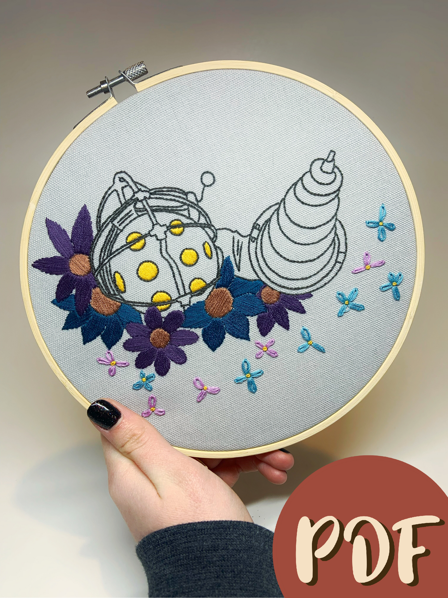 Bioshock Big Daddy 8 Inch Pattern