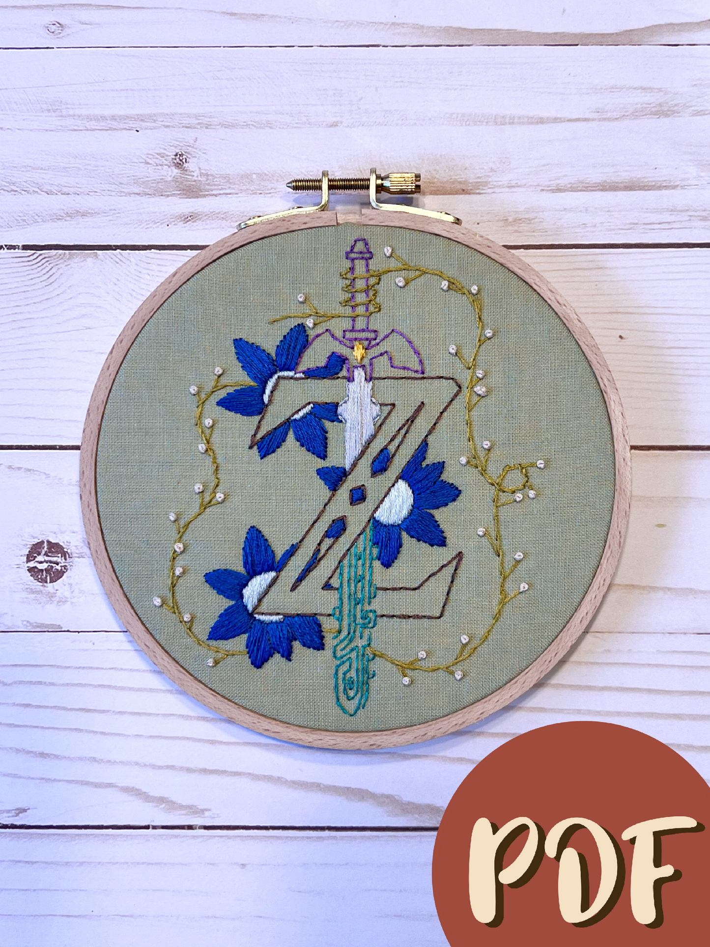 Legend of Zelda: Tears of the Kingdom Inspired 6 Inch Pattern