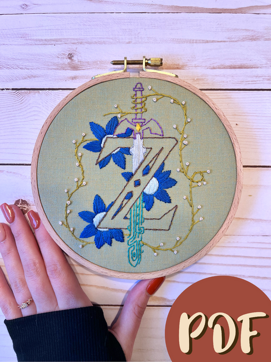 Legend of Zelda: Tears of the Kingdom Inspired 6 Inch Pattern