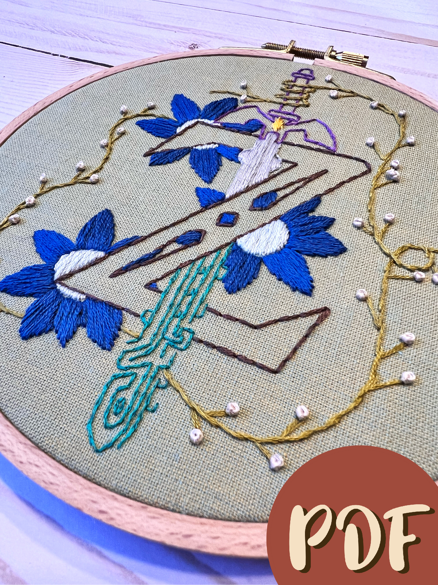 Legend of Zelda: Tears of the Kingdom Inspired 6 Inch Pattern