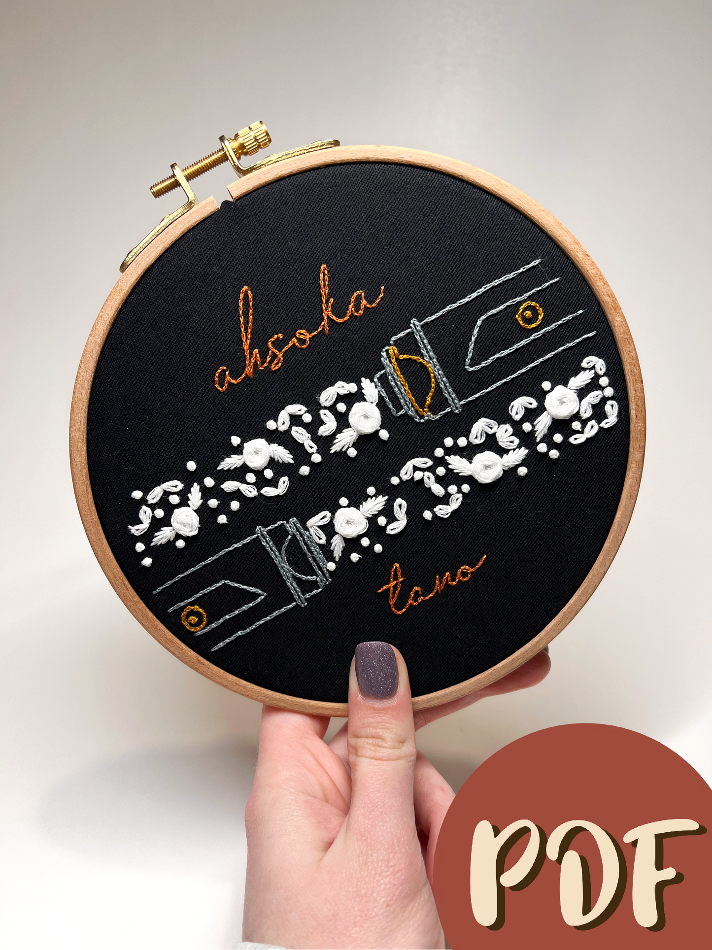 Ahsoka Lightsabers 6-inch Pattern