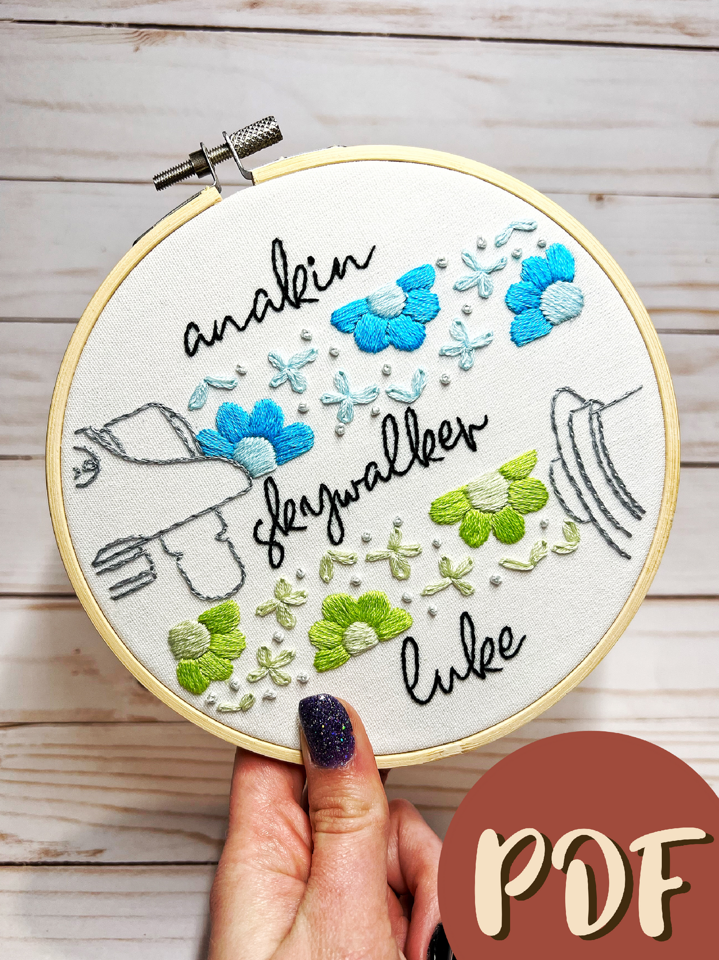 Anakin & Luke Skywalker 6-inch Pattern