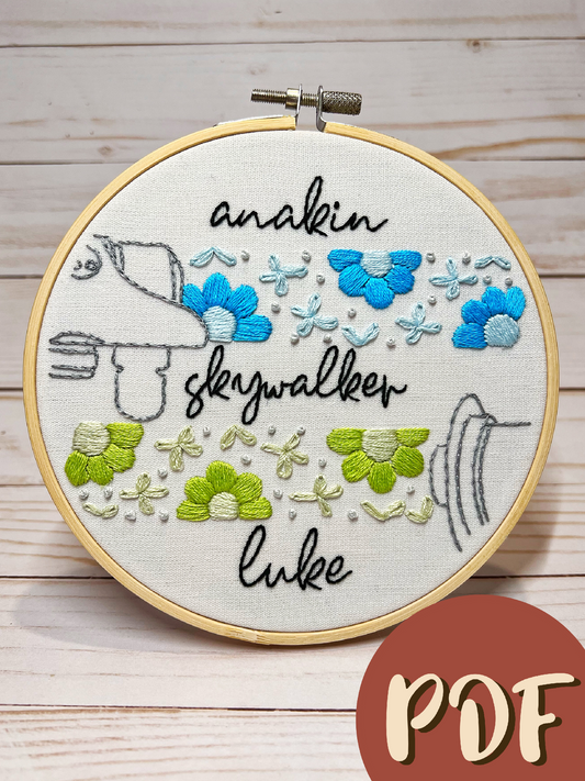 Anakin & Luke Skywalker 6-inch Pattern