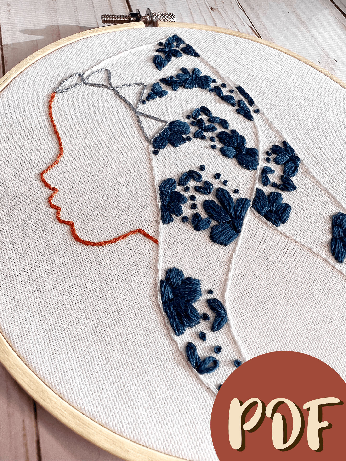 Ahsoka Silhouette 6-inch Pattern