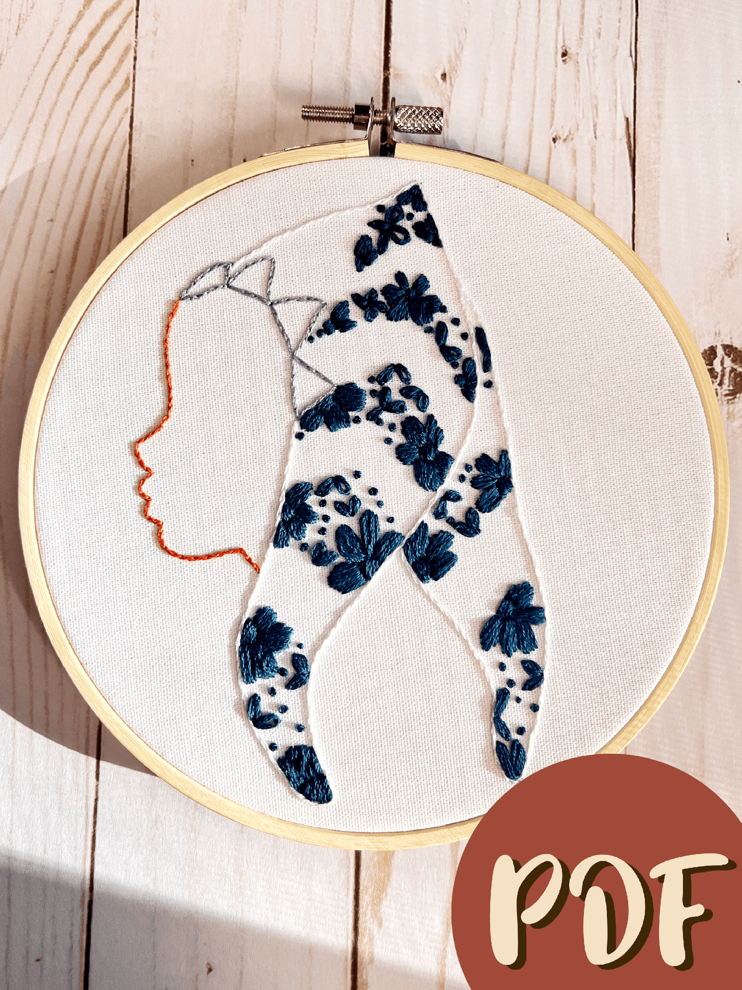Ahsoka Silhouette 6-inch Pattern