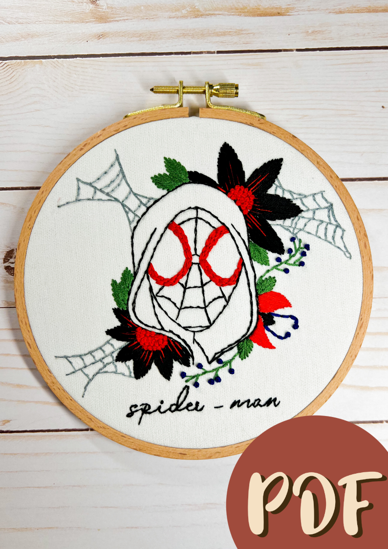 Spider-Man Miles Morales 6 Inch Pattern